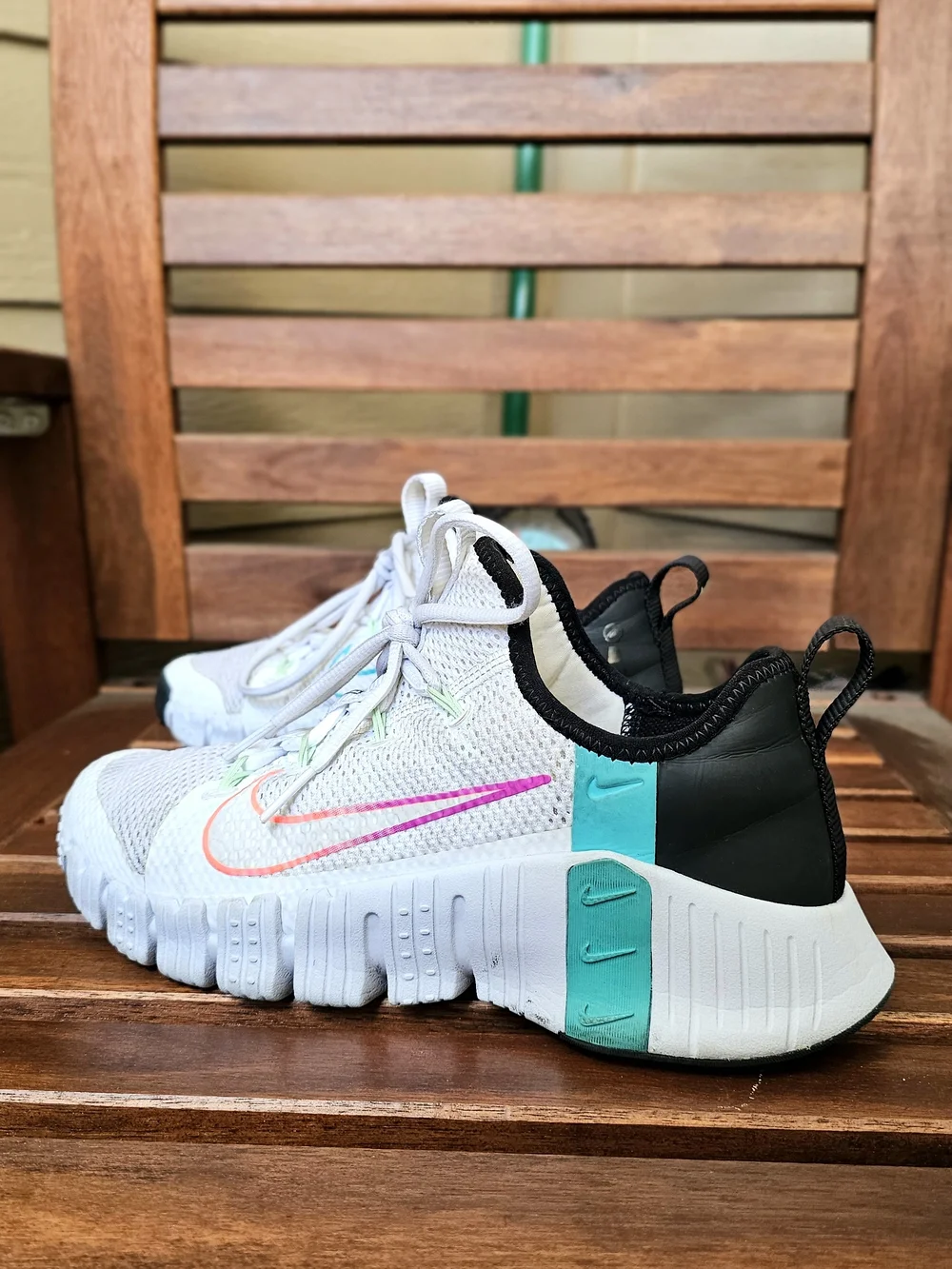 Nike Free Metcon 3 White Women's size 7.5 - Picture 2 of 6